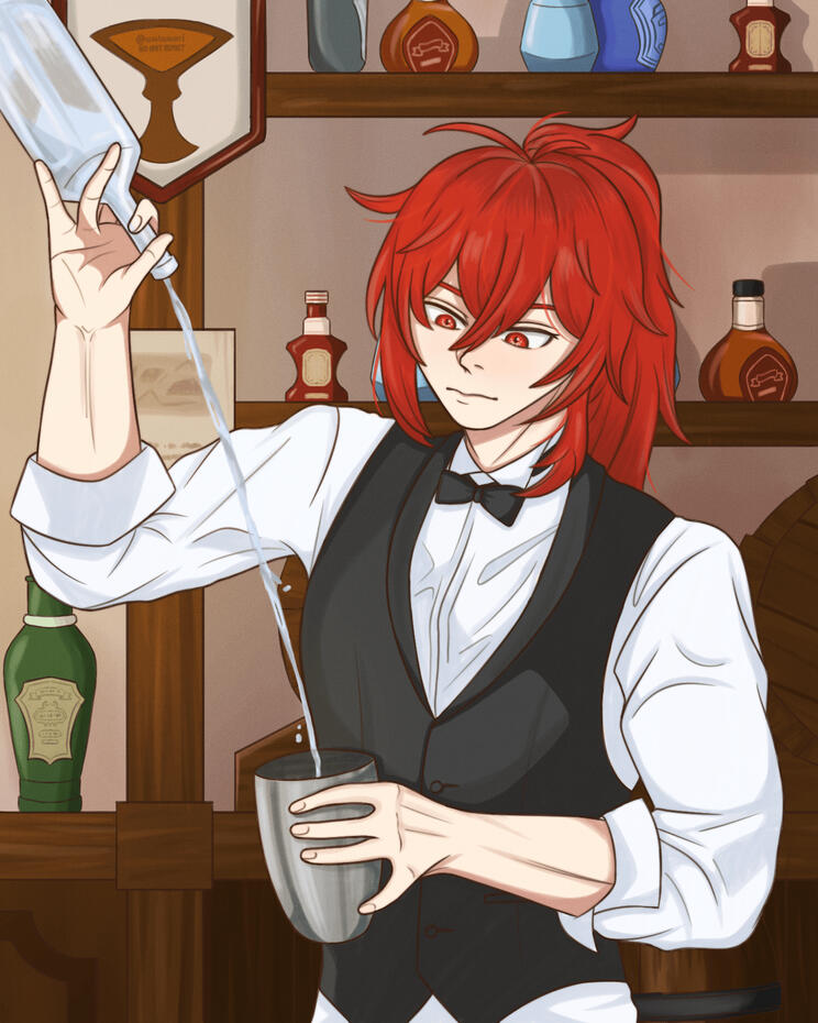 Bartender Diluc